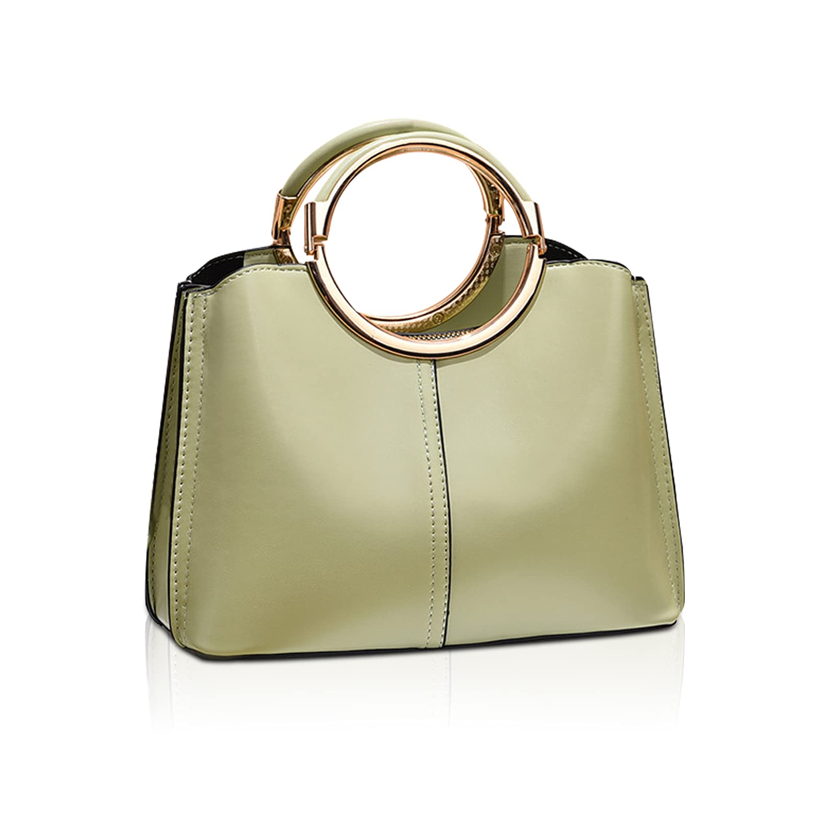 Stylish NICOLE & DORIS Women's PU Leather Crossbody Bag - Small Top Handle Shoulder Purse for Work, Travel & Daily Use | Elegant Bowler & Messenger Handbag for Ladies