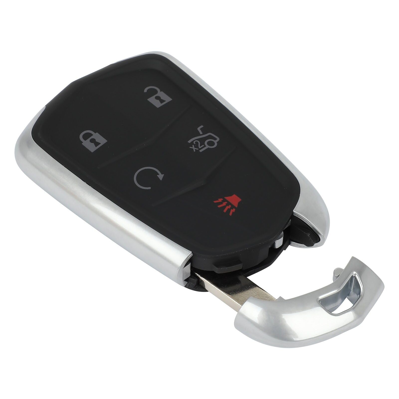 SCITOO 2 Pack Replacement Key Fob Remote for Cadillac ATS ATS-V CT6 CT6 Plug-in CTS CTS-V XTS (2016-2020) 433MHz HYQ2EB - Perfect for Key Replacement & Spare Car Accessories