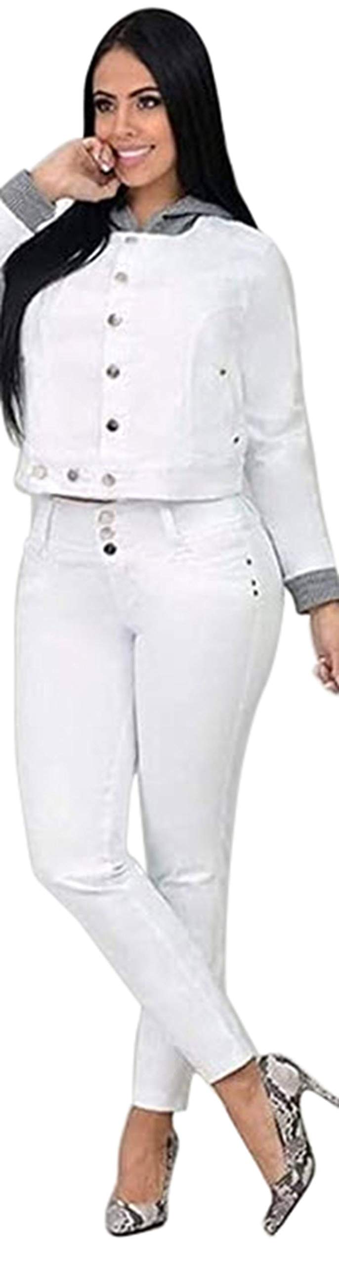 Premium Colombian Butt Lifting Set - White Levanta Cola 8045-1 for Instant Booty Enhancement | Perfect for Body Shaping, Workouts & Special Occasions