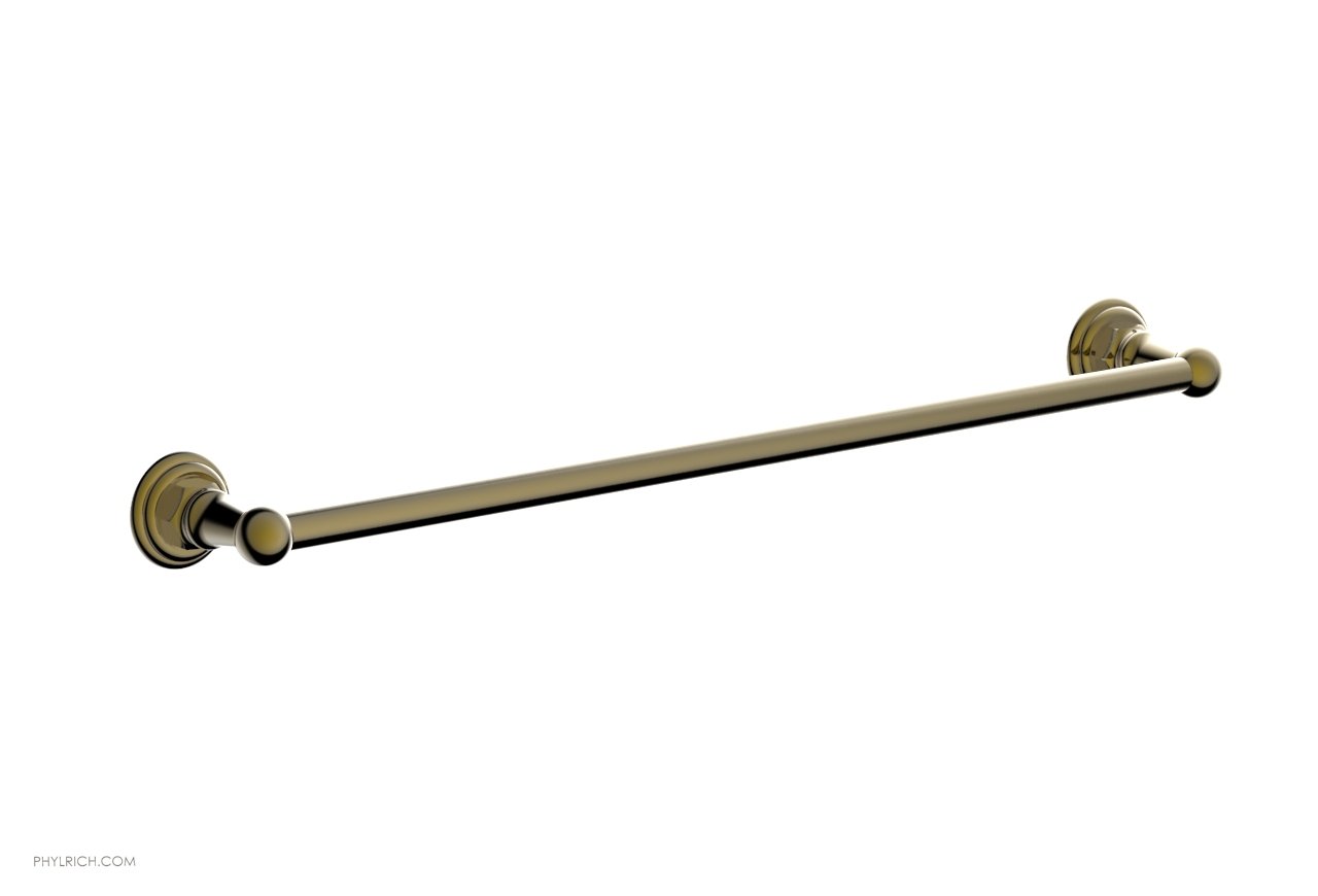 HEX TRADITIONAL 24-Inch Towel Bar - 500 Series 71 Finish - Modern Bathroom Towel Rack for Bath, Kitchen & Spa - Durable & Stylish Home Decor Accessory