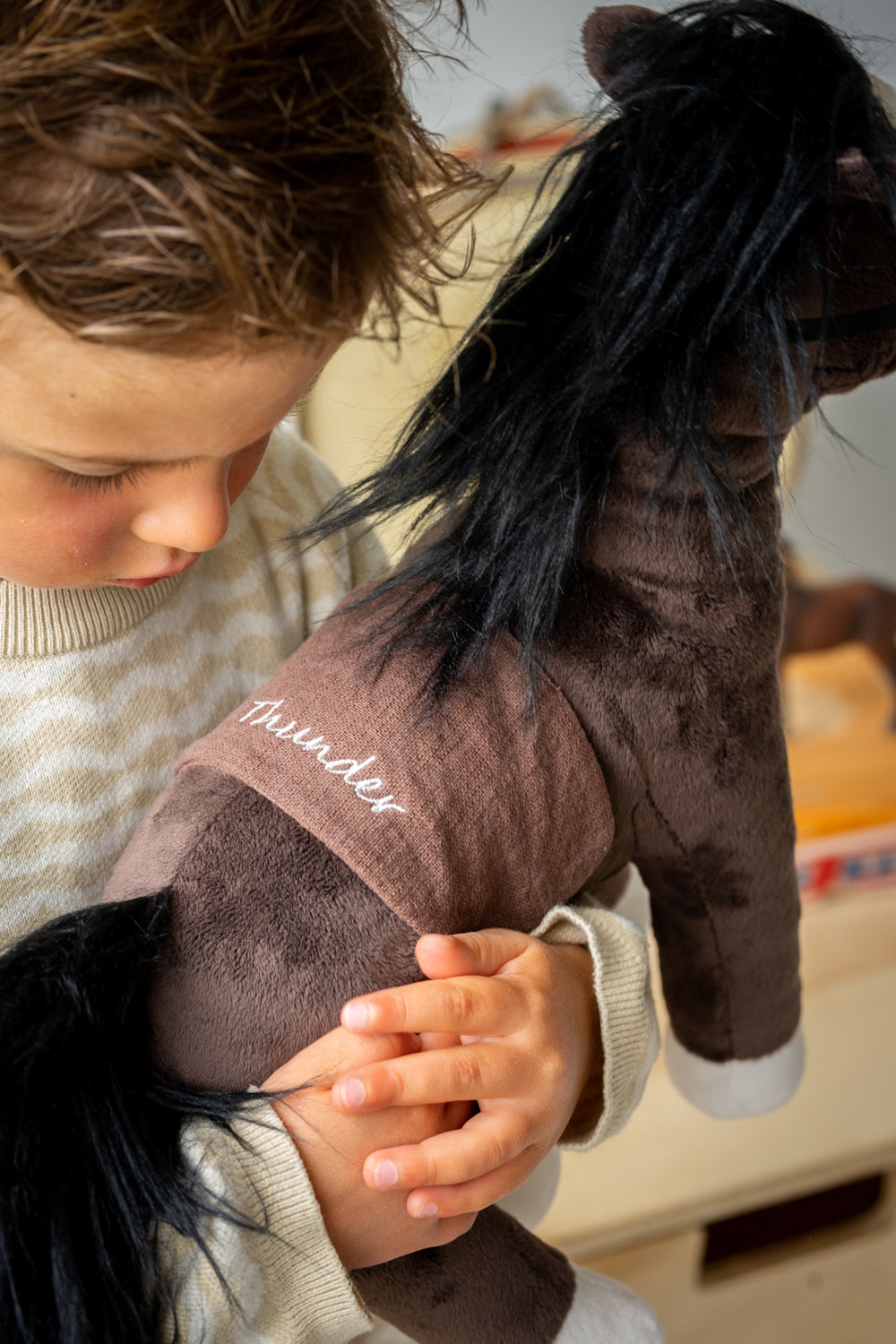 Personalized Horse Thunder - Custom Engraved Horse Lover Gift for Equestrians & Riders - Perfect for Birthdays, Anniversaries & Special Occasions