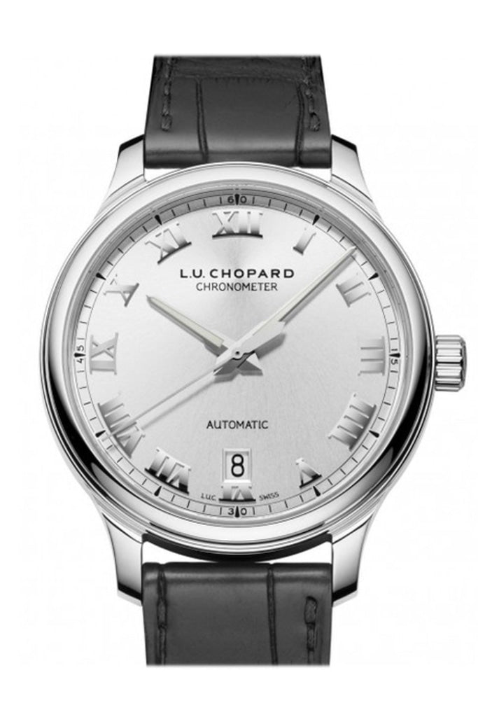Chopard L.U.C. 1937 Classic 42mm Stainless Steel Men's Watch 168558-3001 | Luxury Dress Watch for Business & Formal Occasions