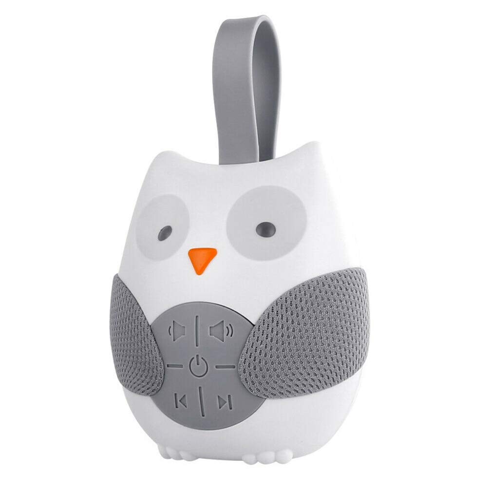 SHENGDONG White Noise Machine for Baby Sleep - Portable Sound Soother with 6 Relaxing Sounds, Night Light & Timer - Perfect for Nursery, Travel & Office Use