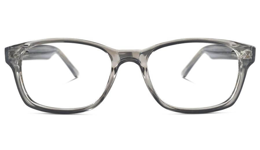 ScreenTime Lucent Blue Light Blocking Computer Glasses - Pearl Grey | Anti-Eye Strain for Work & Gaming | Reduce Digital Eye Fatigue for Office & Online Classes