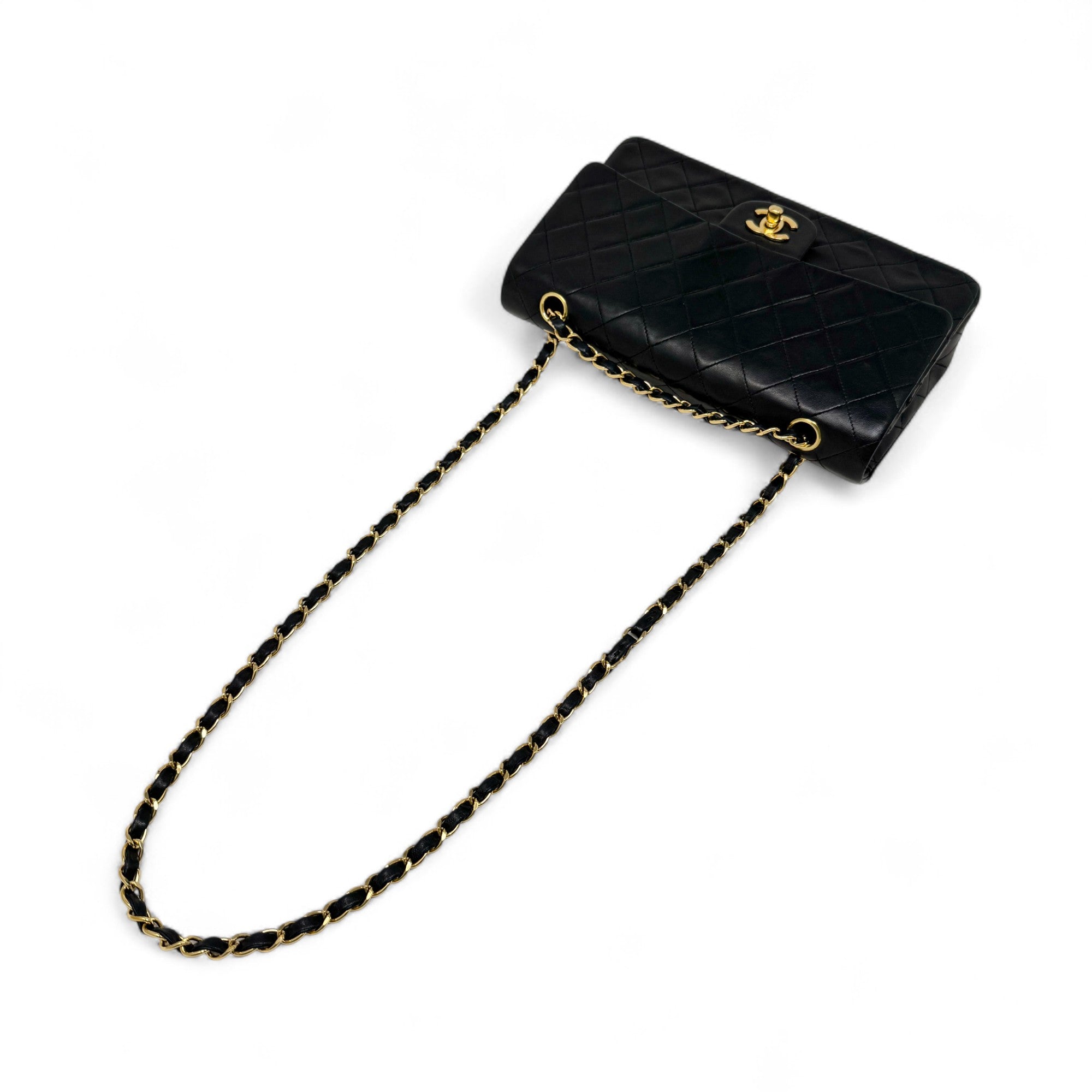 Chanel Black Medium Vintage Classic Flap Bag - Timeless Luxury Handbag for Women | Perfect for Evening Events, Date Nights & Special Occasions