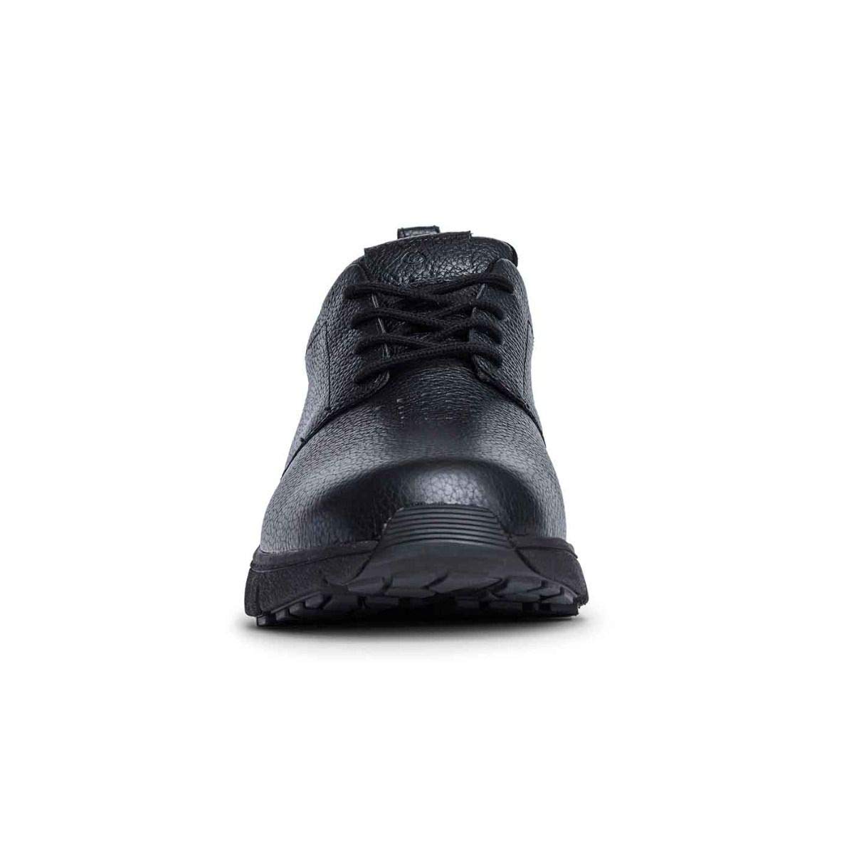 Dr. Comfort Roger Diabetic Shoes for Men - Therapeutic Leather Walking Shoes with Gel Inserts for Foot Pain Relief | Ideal for Diabetes, Plantar Fasciitis & Daily Comfort