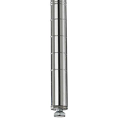 METRO 86-5/8 Inch Height Commercial Grade Stationary Post Open-Wire Shelving Unit - Set of 2 - Heavy Duty Storage Rack for Kitchen, Pantry, Garage, Warehouse & Retail Store Organization