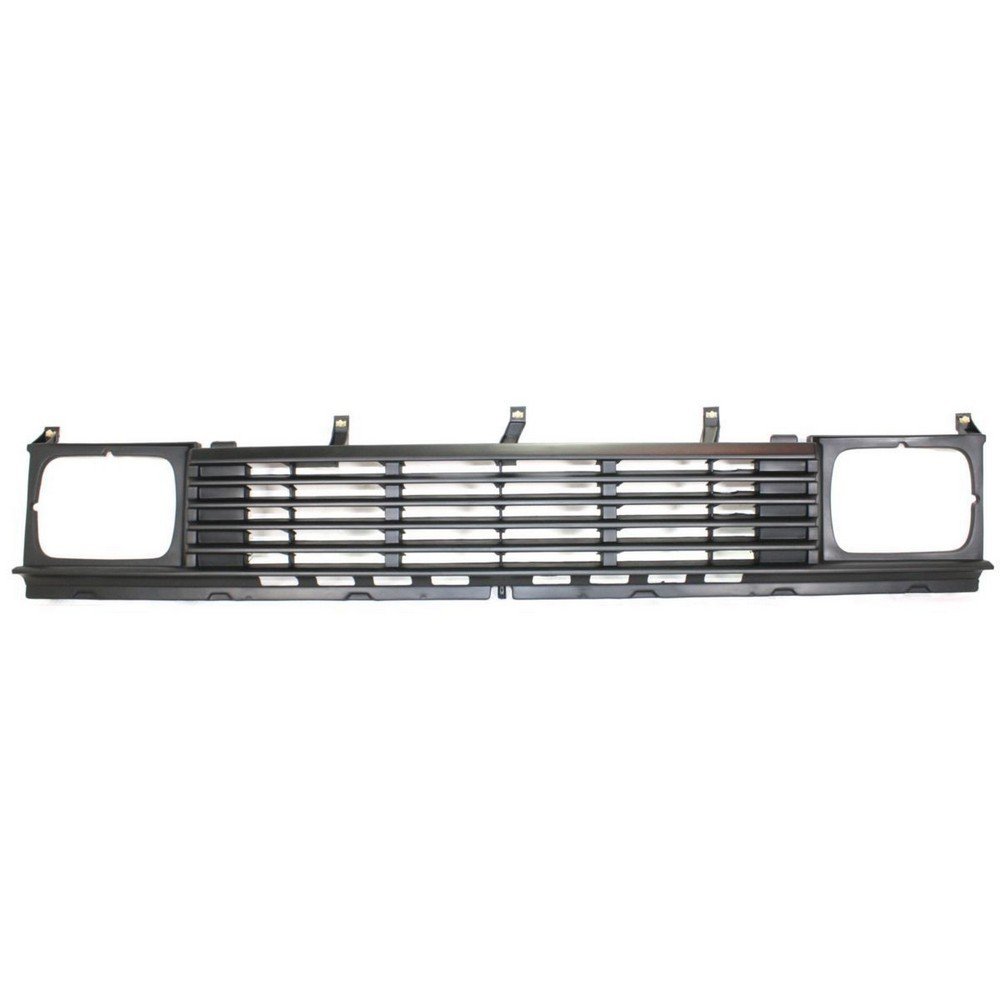 Perfit Liner Black Plastic Front Grille Compatible with Nissan Hardbody Pickup D21 Truck (2WD) - Replacement Part NI1200104 6231001G01 | Perfect for Off-Roading & Truck Restoration Projects