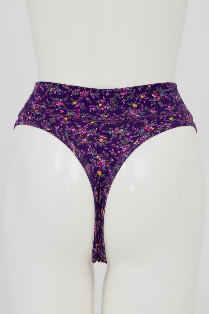 La Thong Delight Bamboo Underwear - Comfortable & Breathable Bamboo Fiber Panties for Women - Perfect for Yoga, Travel & Everyday Wear