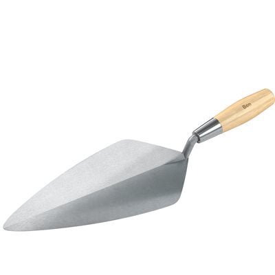 Premium Forged Brick Trowel - Heavy Duty Masonry Tool for Bricklaying, Concrete Work & Construction Projects - Perfect for DIY Home Improvement and Professional Contractors
