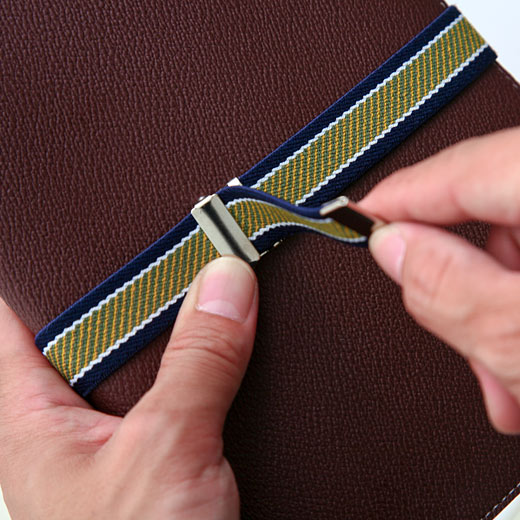 Adjustable Book Band Wide - Stretchable Book Holder for Reading, Studying, and Organizing - Perfect for Books, Notebooks, and Office Use