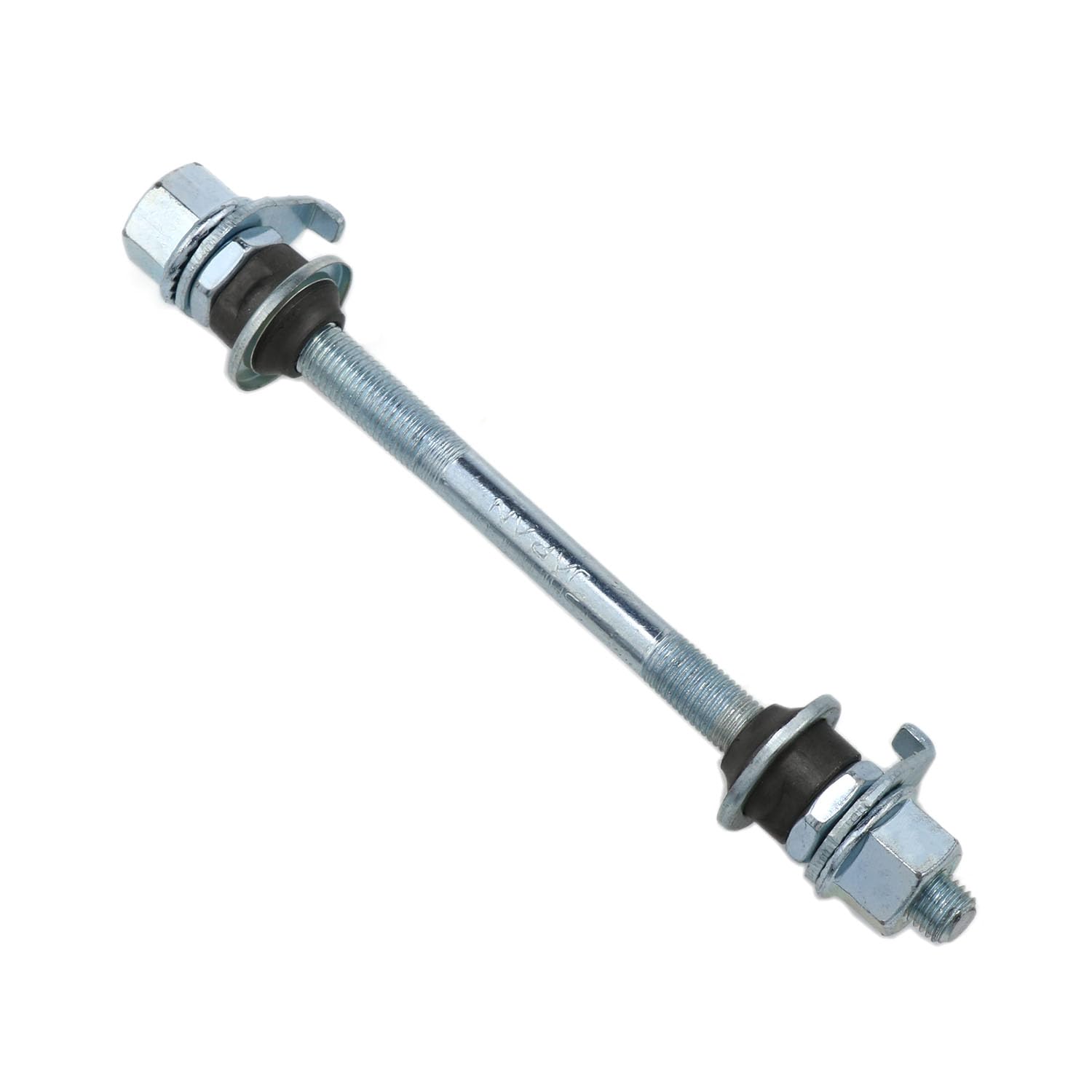 8mm & 9.5mm Bike Hub Nuts Set - 4PCS Front & Rear Axle Nuts for Bicycle Wheels - Perfect for Bike Repair, Maintenance and Wheel Replacement