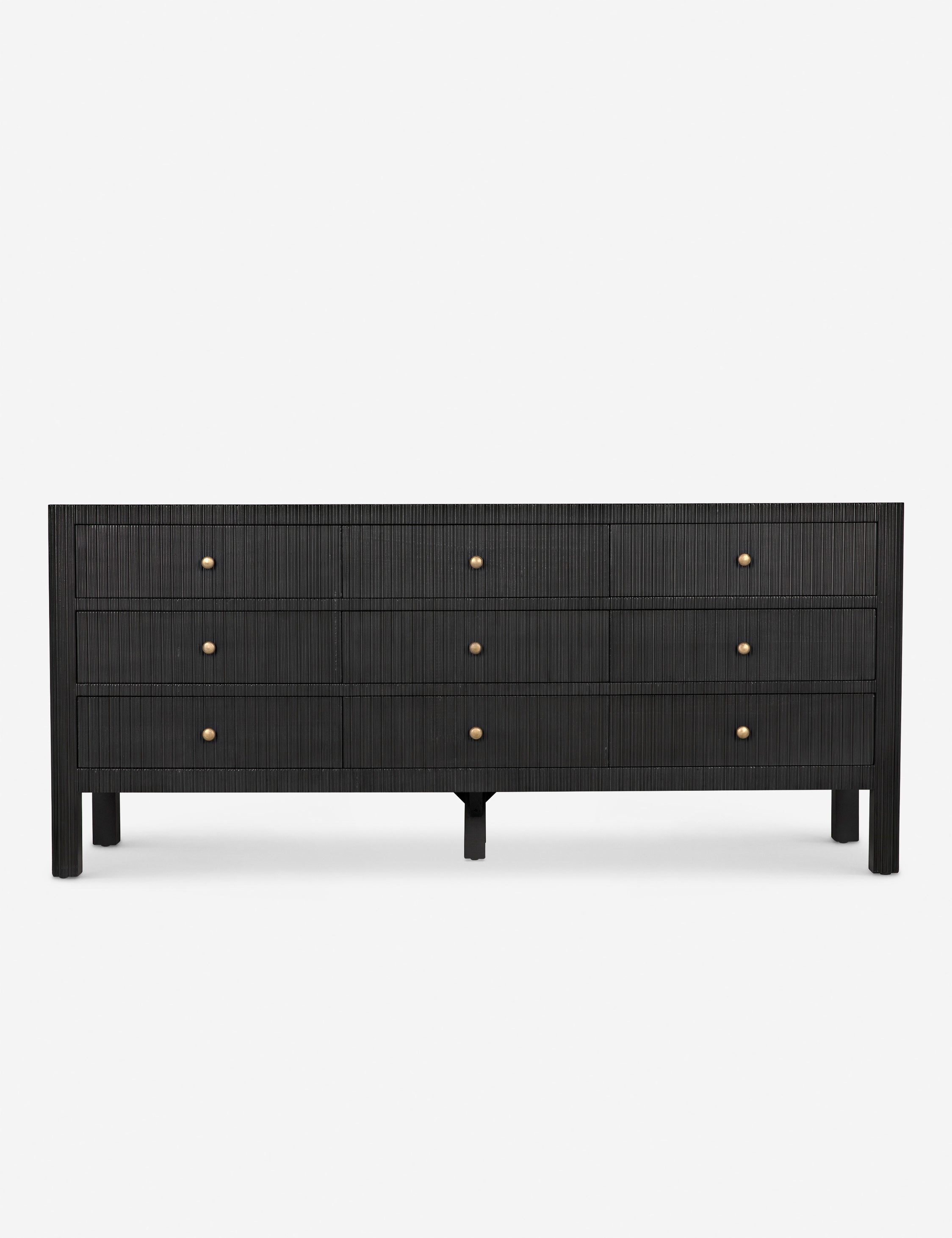 Bellinger 9 Drawer Dresser - Modern Wooden Chest of Drawers for Bedroom Storage & Organization | Perfect for Clothes, Linens & Accessories