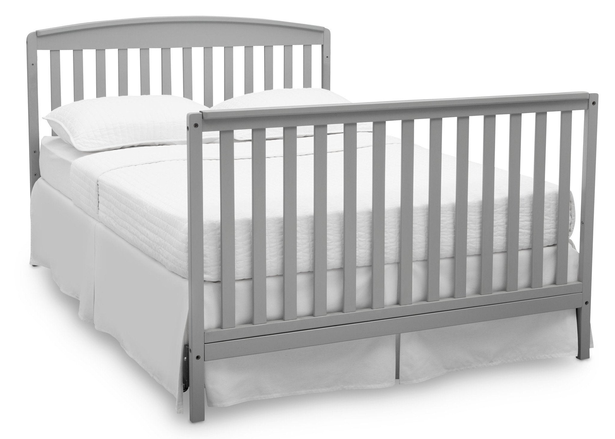 Brayden 4-in-1 Convertible Baby Crib with Toddler Bed & Daybed - Nursery Furniture for Newborns & Kids - Perfect for Bedrooms & Daycare Centers