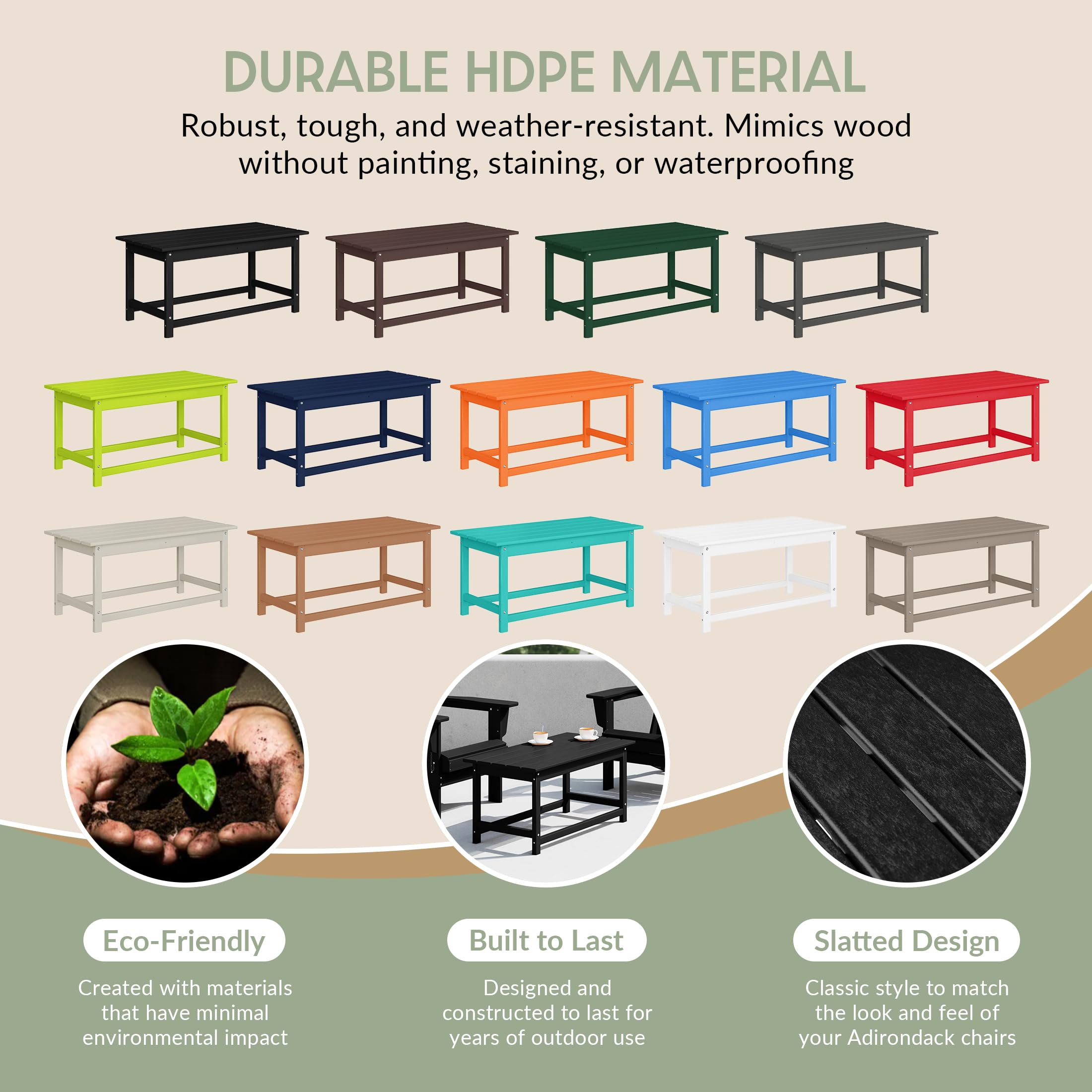 WestinTrends Malibu Outdoor Coffee Table - 35