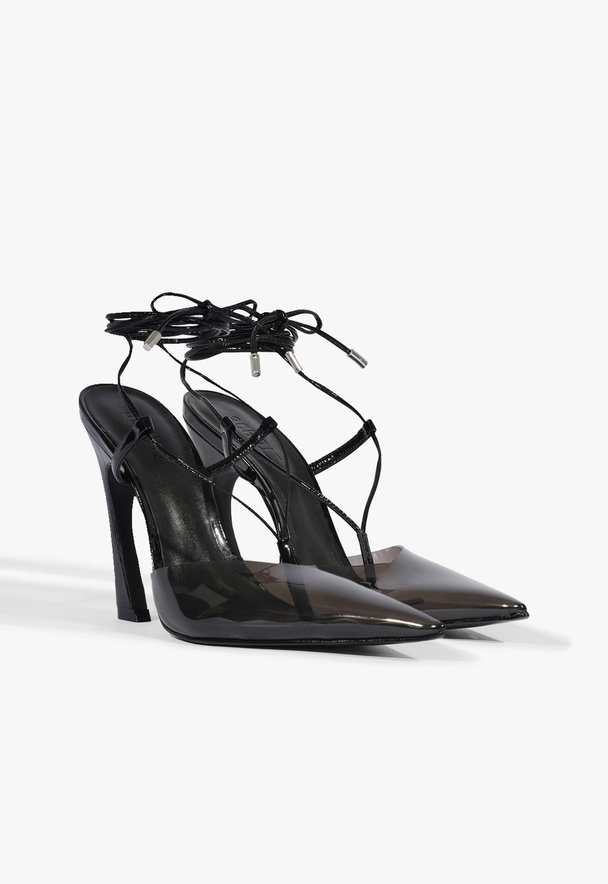 Elyra Women's Patent Leather High Heel Pumps - Elegant Pointed Toe Dress Shoes for Work, Party & Wedding