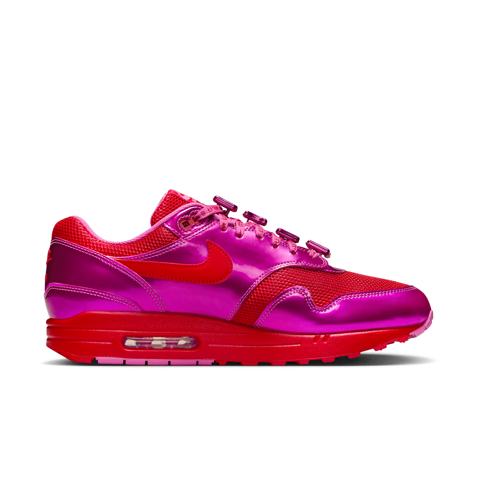 Nike Air Max 1 Premium Valentine's Day Edition - Playful Pink Women's Running Shoes for Valentine's Day Gifts & Casual Wear