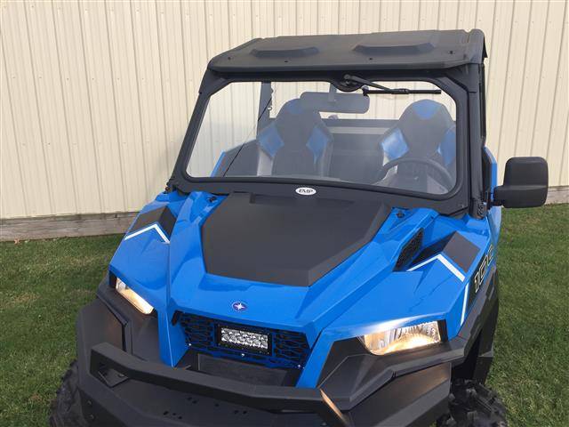 13328 EMP Polaris General DOT Approved Laminated Glass Windshield - Durable & Safe for Off-Road Adventures, Hunting, and Utility Work