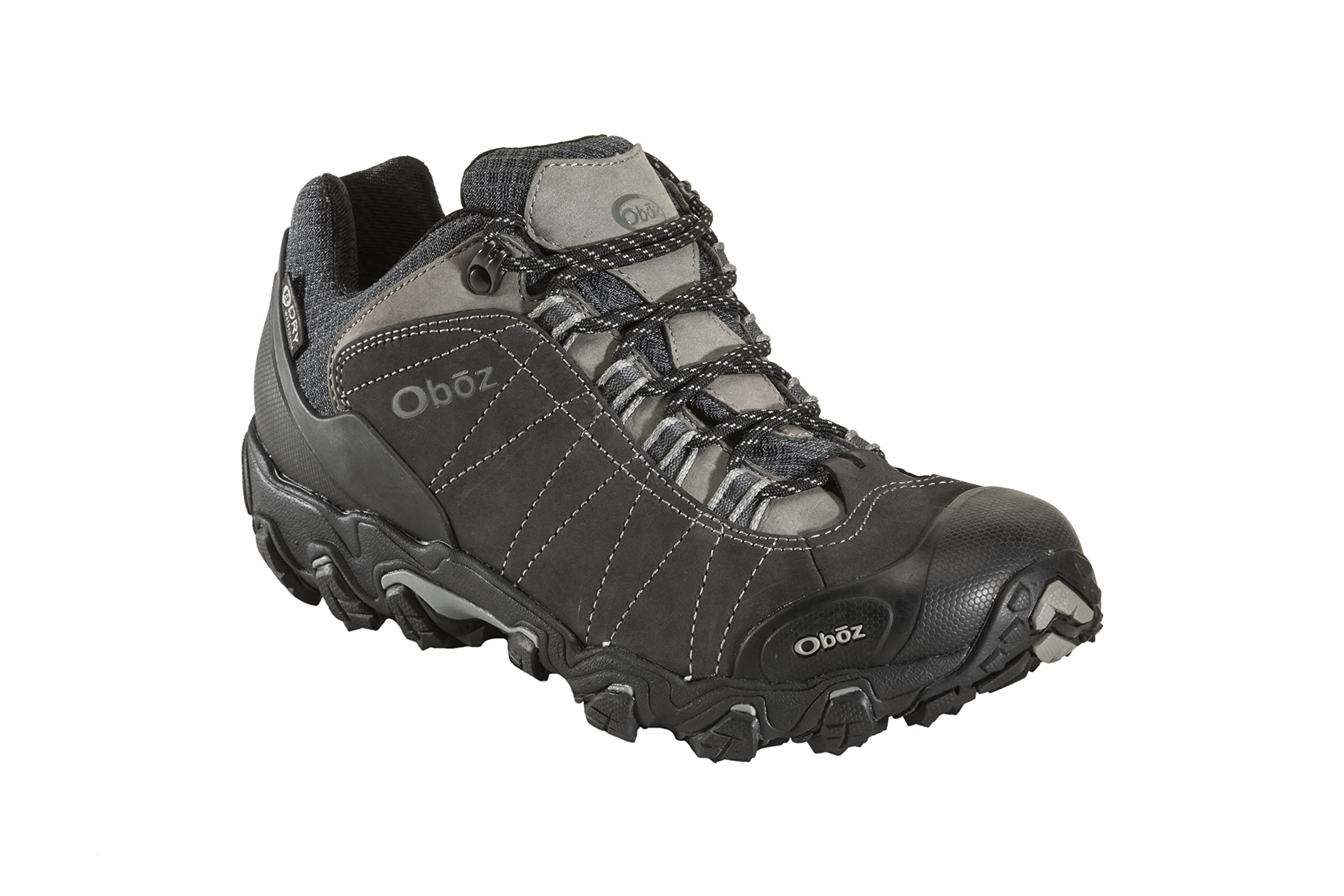 Oboz Men's Bridger Low B-Dry Waterproof Hiking Shoes - Lightweight & Durable Outdoor Footwear for Trail Walking, Camping & Backpacking Adventures