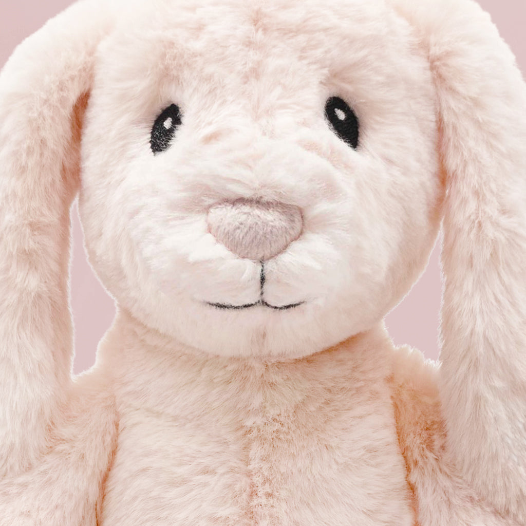 Steiff My First Steiff Hoppie Pink Rabbit Plush Toy - Soft Stuffed Animal for Babies & Toddlers | Perfect Nursery Gift, First Birthday Present & Cuddly Companion