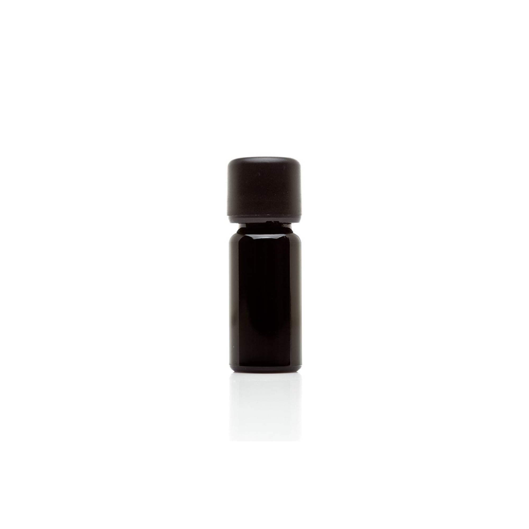 Infinity Jars Black UV Glass Airtight Bottles 10ml (0.34 fl oz) - 10-Pack Screw-Top Refillable Containers for Essential Oils, Coffee, Spices, Perfume & Liquid Storage - Perfect for Kitchen, Bathroom & Travel Organization