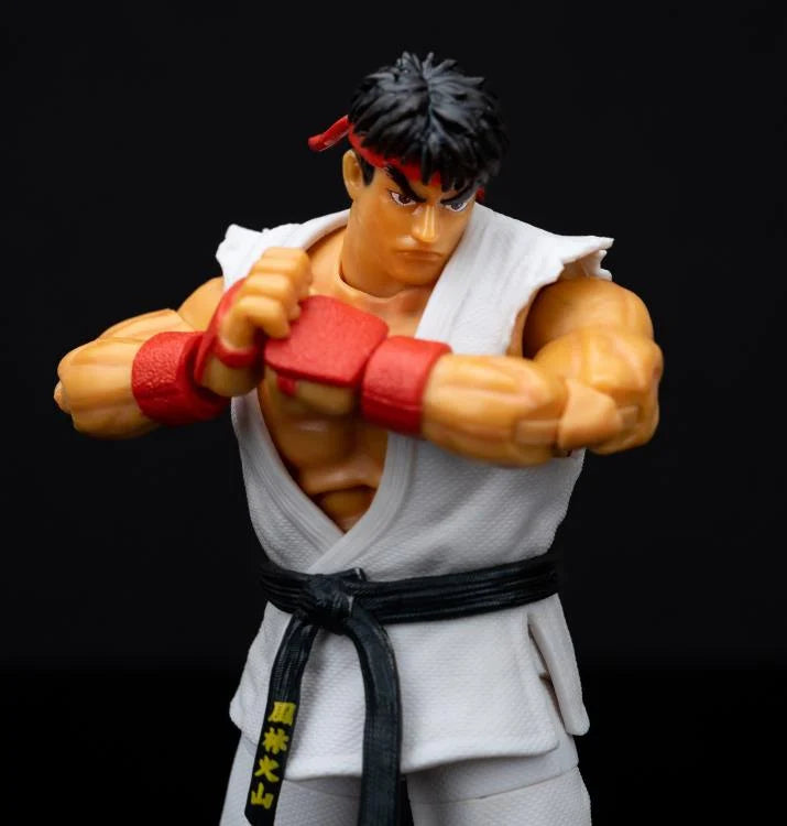 Ultra Street Fighter II: The Final Challengers - Ryu 1/12 Scale Collectible Action Figure with Articulated Joints | Perfect for Gaming Display, Anime Collections & Fighting Game Fans