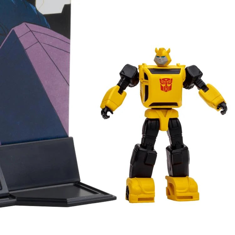 Transformers Page Punchers Action Figures - Bumblebee & Wheeljack 2-Pack with Exclusive Comic Book | Collectible Robot Toys for Kids & Adults | Perfect for Display, Play & Comic Book Collections