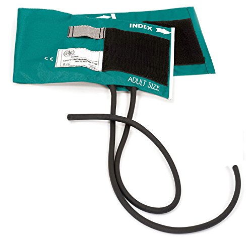 Prestige Medical Adult Nylon Blood Pressure Cuff with Bladder - Teal Color, 3.80 oz - Perfect for Home Health Monitoring & Clinical Use