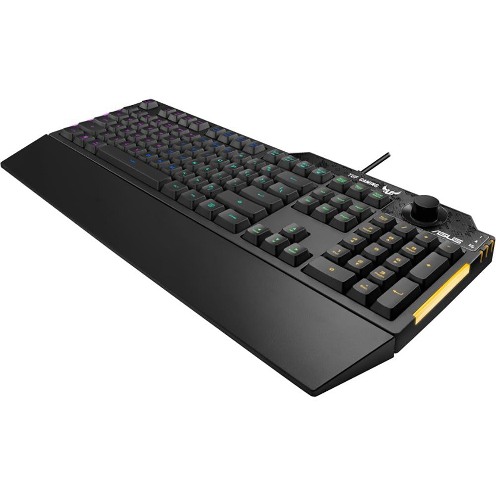 ASUS TUF Gaming K1 CA Mechanical Keyboard - RGB Backlit, Water-Resistant, Durable for PC Gaming & Office Use