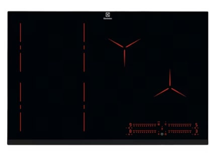 Electrolux ECF9214X 90cm UltimateTaste 300 Fixed Cooker Hood & EIP8546 80cm Built-In Flexi Bridge Induction Hob - Premium Kitchen Combo for Modern Cooking & Ventilation