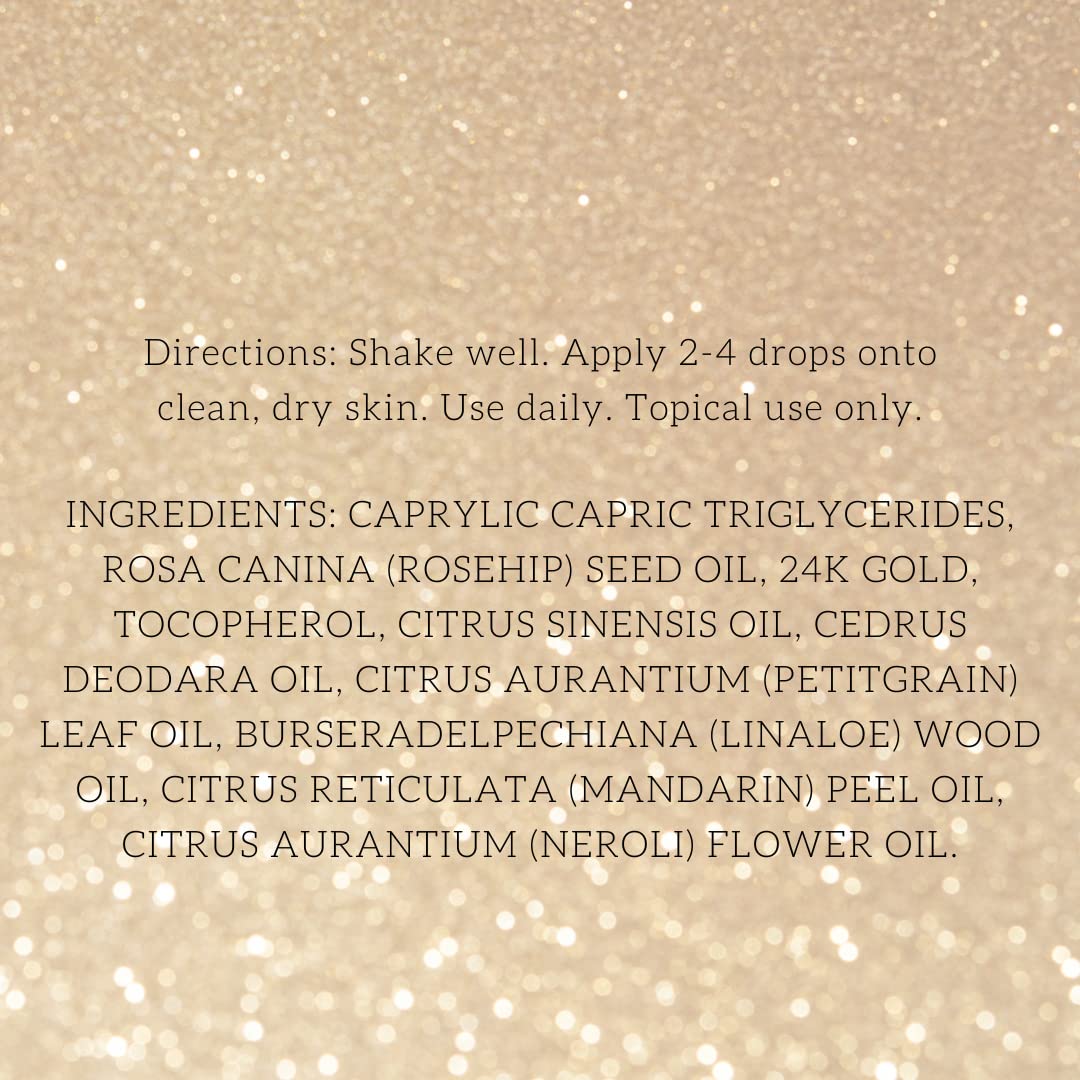 Citrus Gold Essential Oil - 100% Pure Natural Aromatherapy Oil for Diffuser, Massage & Skin Care - Uplifting & Energizing Scent for Home, Spa & Wellness