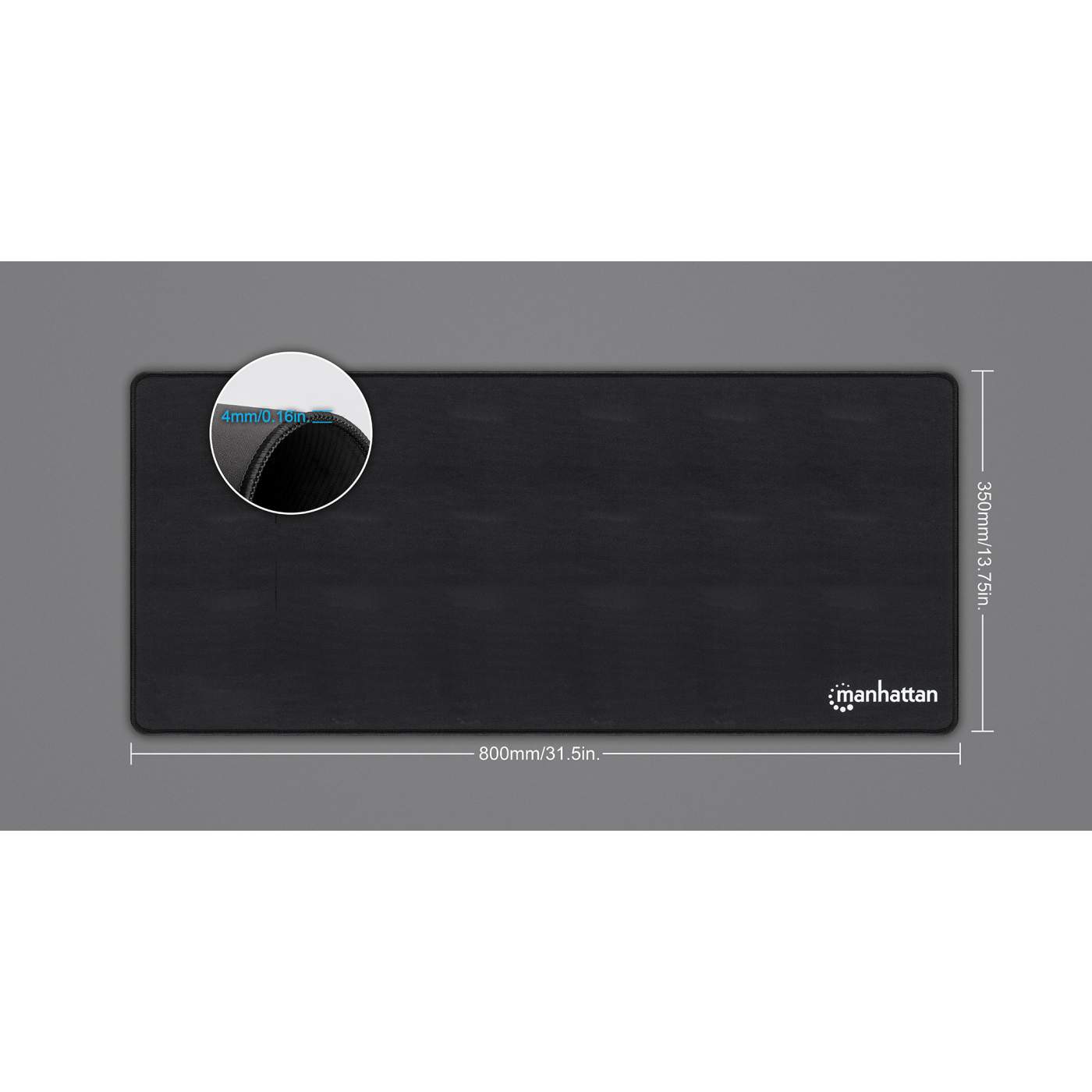 XXL Large Extended Gaming Mouse Pad - Non-Slip Rubber Base, Smooth Surface for PC & Laptop - Perfect for Gaming, Office Work, and Graphic Design