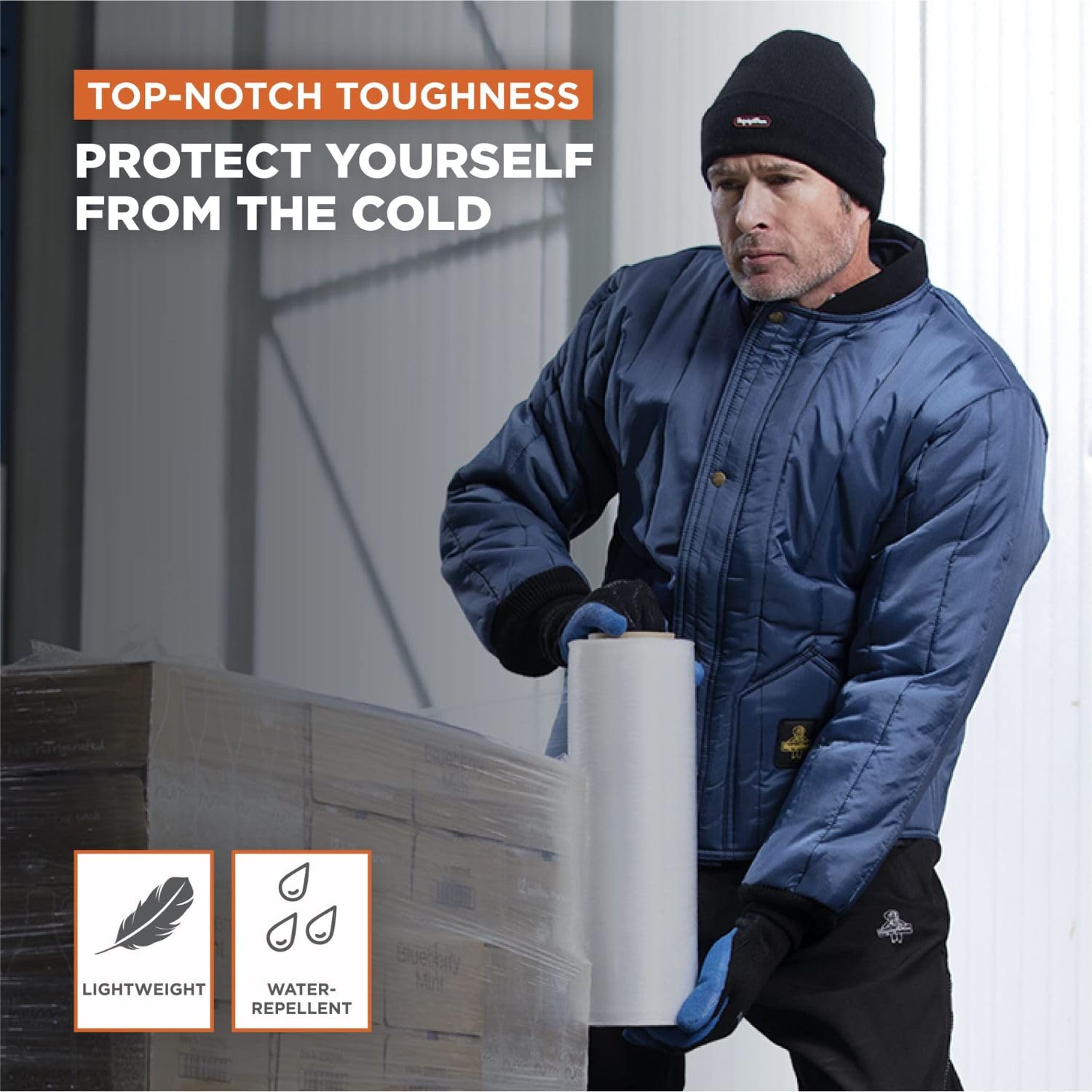 RefrigiWear Insulated Jacket for Cold Work -10°F | Workwear for Outdoor Jobs
