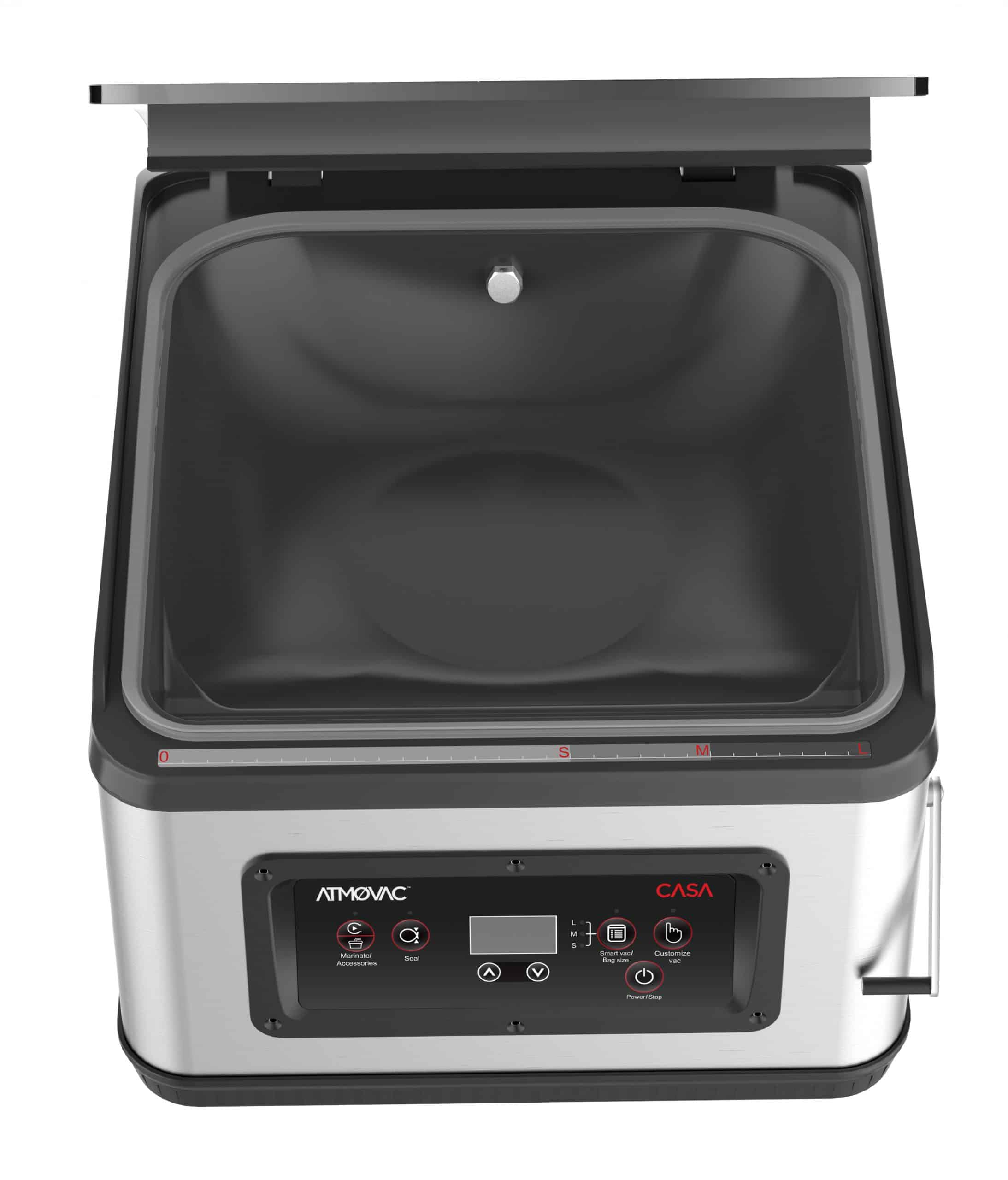 CASA 120V Commercial Chamber Vacuum Sealer for Food Preservation - Perfect for Home Kitchens, Restaurants, and Meal Prep Businesses