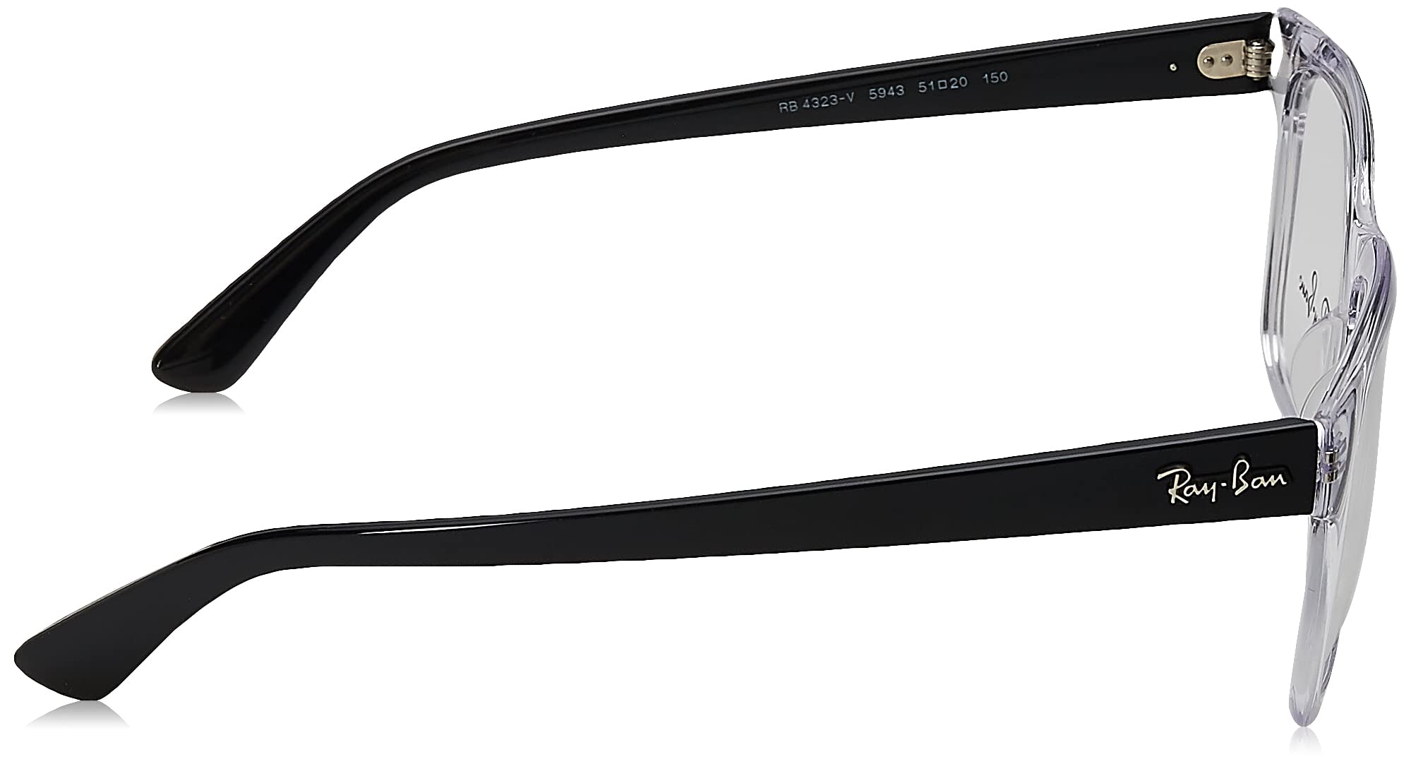 Ray-Ban Rx4323v Square Prescription Eyeglass Frames - Classic & Stylish Eyewear for Men & Women | Perfect for Work, Reading & Everyday Fashion