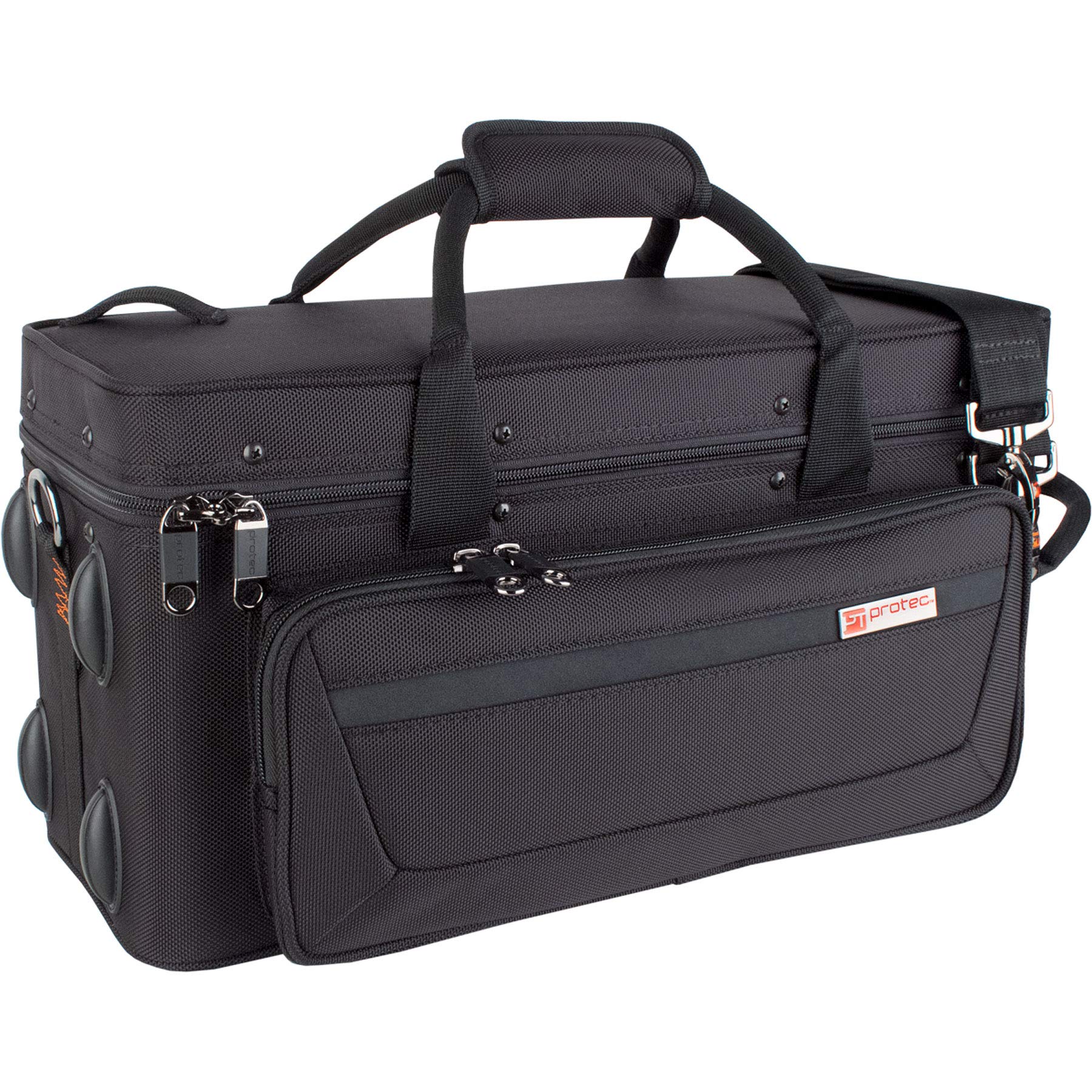 Protec Cornet PRO PAC PB312 Case - Durable Hard Shell Instrument Case for Trumpets & Cornets - Perfect for Musicians, Band Performances & Travel Protection