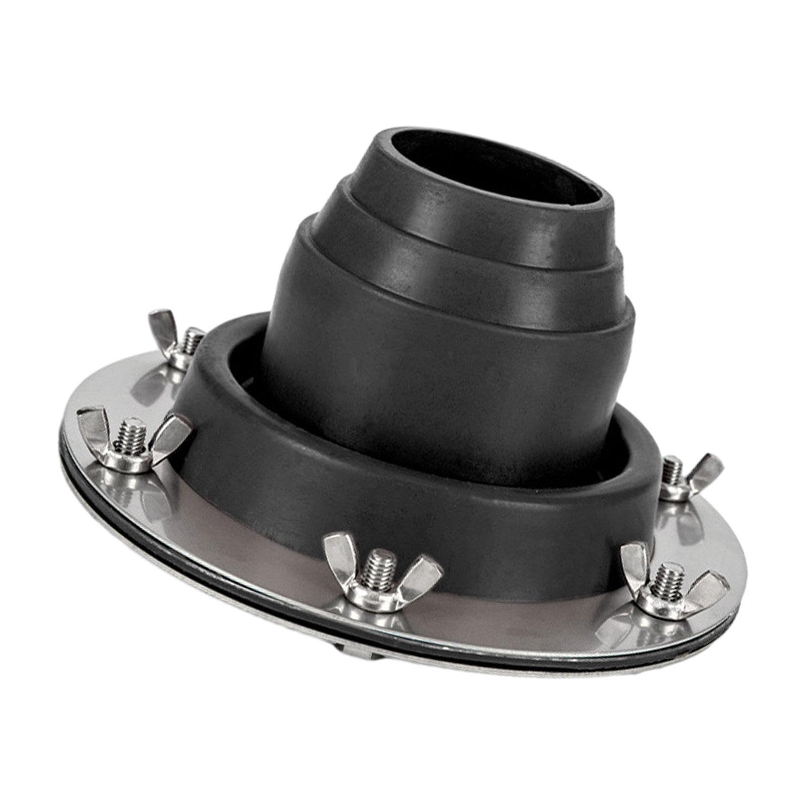 Fireproof Silicone Tent Stove Jack - High Temperature Resistant Chimney Pipe Flashing for Wood Stove, Camping Stove Ventilation - Perfect for Camping, Hiking & Outdoor Adventures
