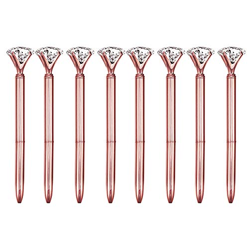 8Pcs Diamond-Champagne