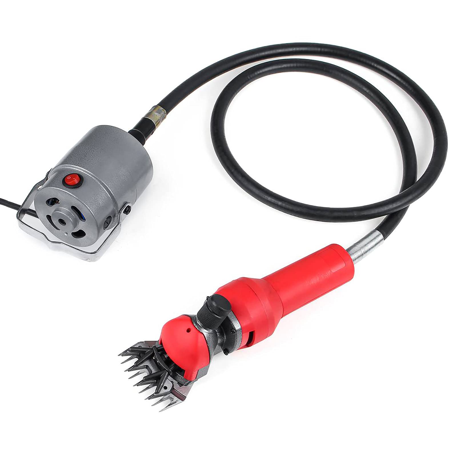 Professional 690W Electric Sheep & Goat Shearing Machine - Ultra Lightweight Farm Clipper with 13-Tooth Cutter & Storage Box - Perfect for Livestock Grooming, Wool Trimming & Farm Animal Care