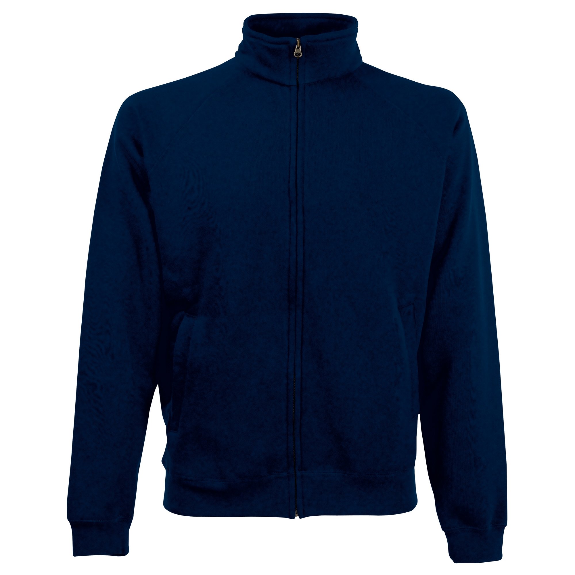 Fruit of the Loom Men's Fleece Sweat Jacket - Lightweight Warm Pullover Hoodie for Casual Wear, Outdoor Activities & Gym Workouts