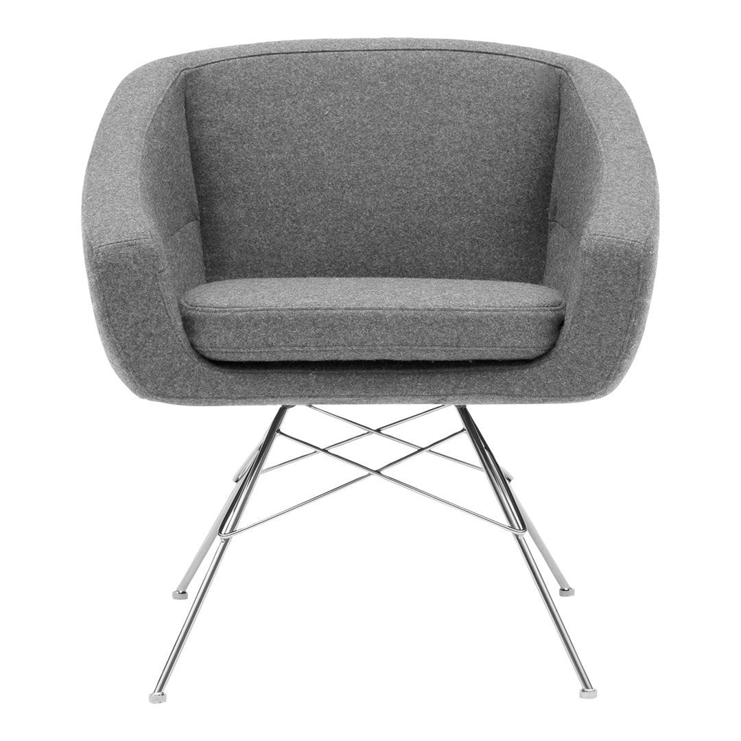 Aiko Lounge Chair - Modern Comfortable Accent Chair for Living Room, Bedroom, or Office - Perfect for Relaxing, Reading, and Lounging