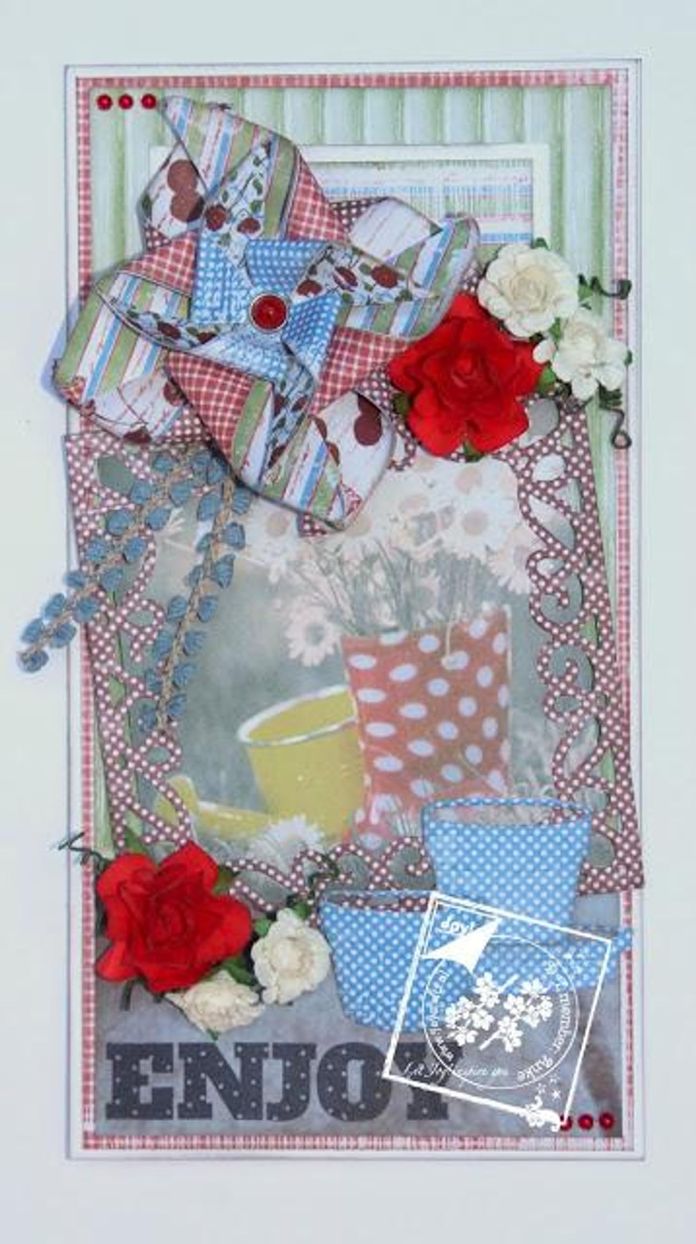 Premium Metal Flower Dies for Scrapbooking & Card Making - DIY Craft Stencils for Paper Flowers, Greeting Cards, and Home Decor Projects