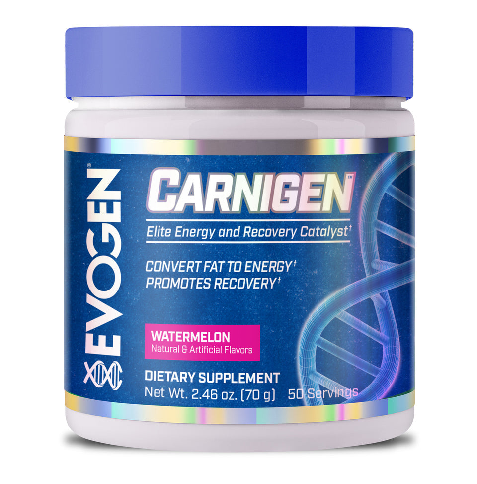 Evogen Carnigen Pre-Workout Supplement - 50 Servings for Enhanced Energy & Performance | Ideal for Gym, Fitness & Bodybuilding Training
