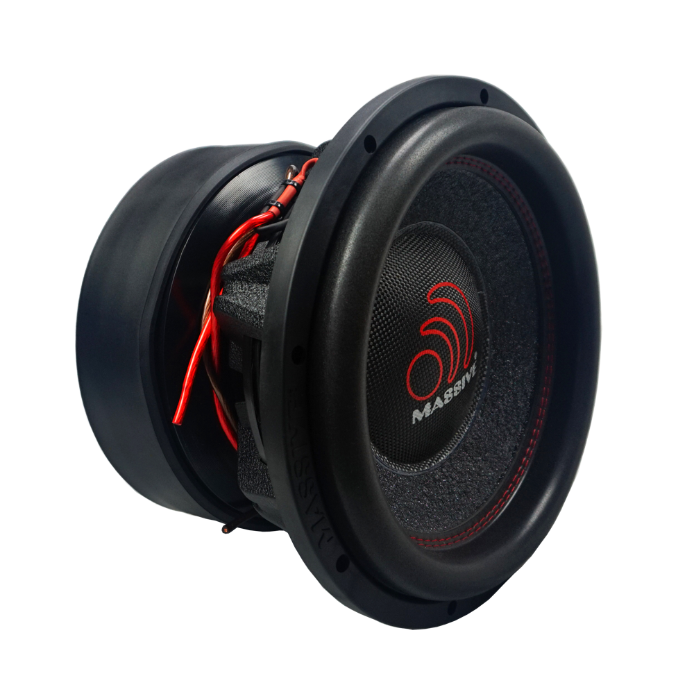 HIPPOXL122R 12-Inch 3000 Watts RMS Dual 2 Ohm 4 Voice Coil Mega Subwoofer - Powerful Bass for Car Audio & Home Theater Systems