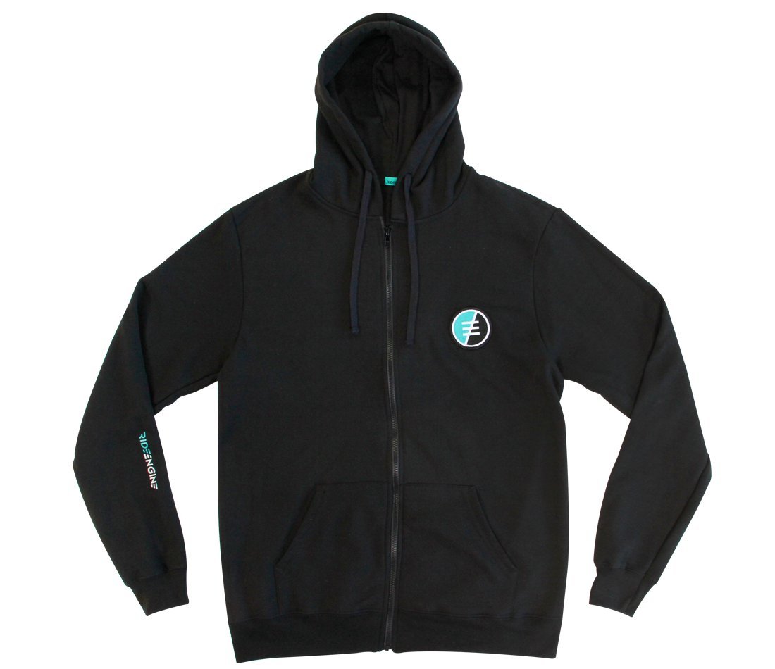 Ride Engine Men's Casual Hoodie - Black | Comfortable & Stylish Pullover for Everyday Wear, Outdoor Activities & Travel