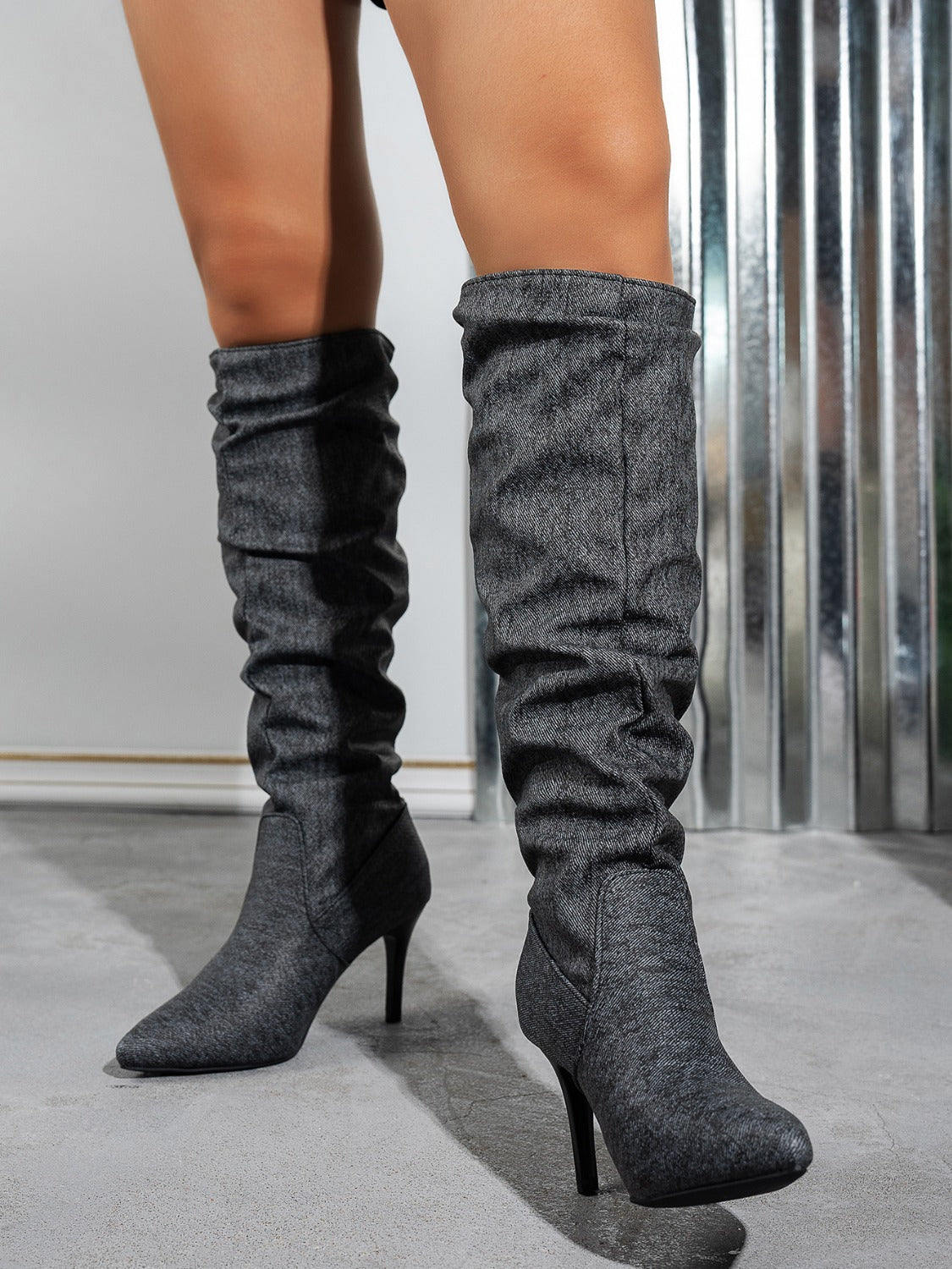 Pointed Toe Stiletto Boots for Women - Sexy High Heel Ankle Boots for Night Out, Party & Date Night | Fashionable Winter & Fall Booties with Comfortable Fit