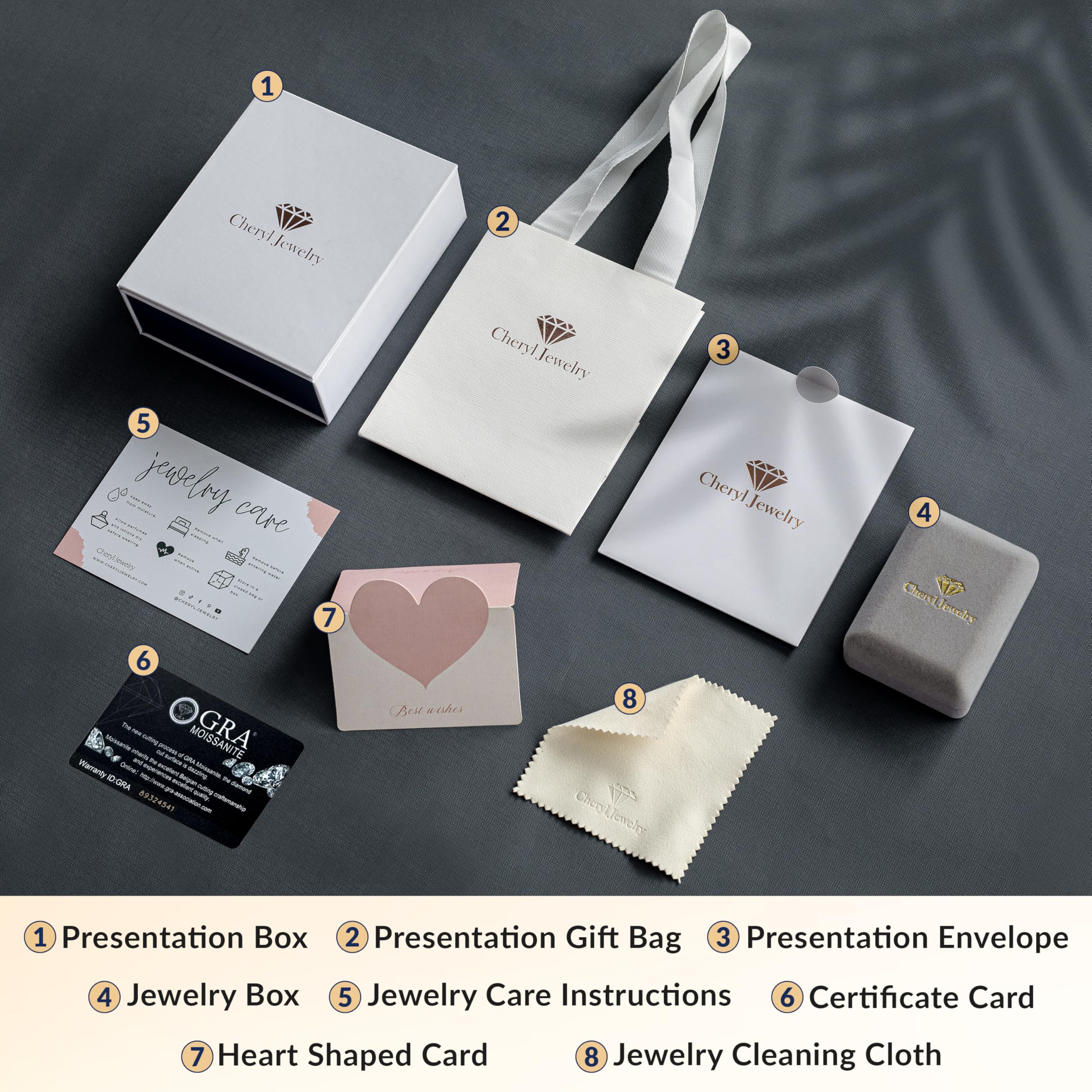 Platinum Plated Moissanite Pendant Necklace for Women | 1-3 Carat D Color VVS1 Moissanite Diamond | Anniversary, Birthday Gift for Wife & Mother | Elegant Jewelry for Weddings, Parties & Special Occasions