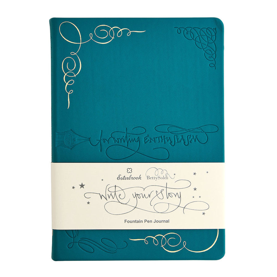 Esterbrook Write Your Story Journal - Premium Teal Lined Notebook for Writing, Journaling & Note Taking - Perfect Gift for Writers, Students & Creative Minds
