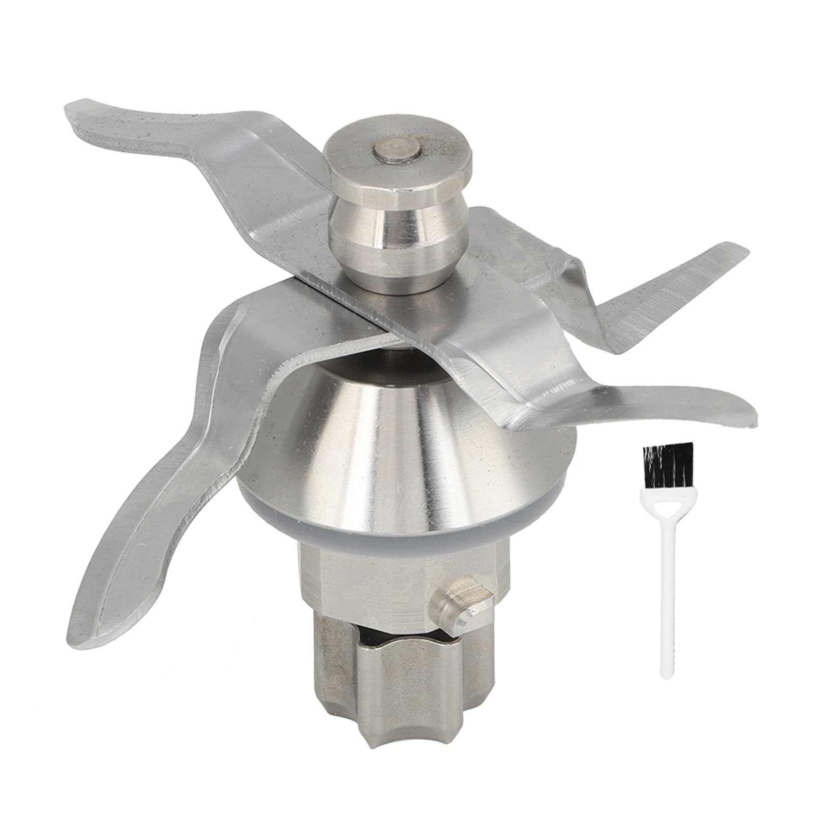 Premium Stainless Steel Blender Blade Replacement for Vorwerk Thermomix TM31 - Durable Blender Accessory with Cleaning Brush - Easy Installation & Maintenance - Perfect for Smoothies, Sauces & Food Processing