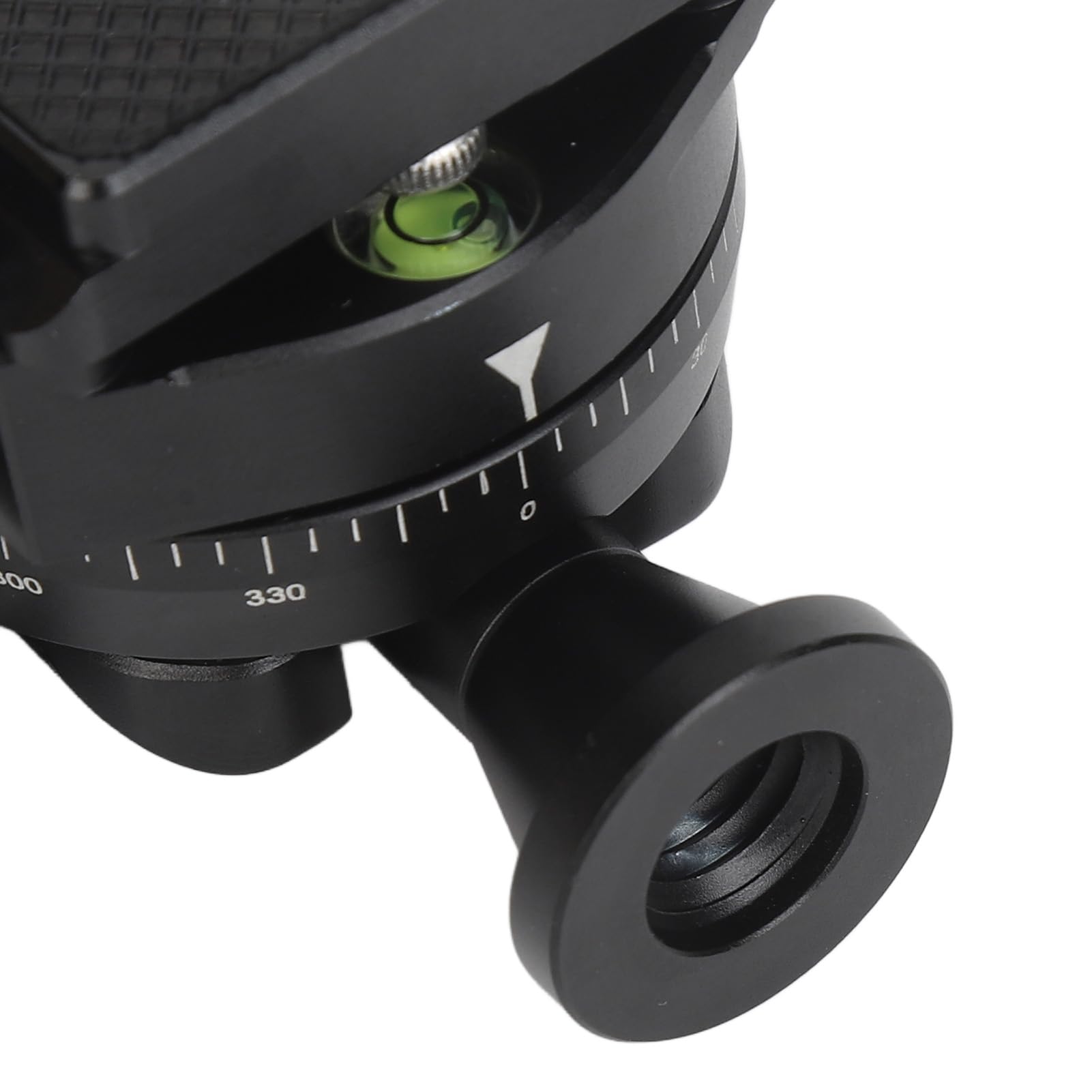 Denash Inverted Ball Head Tripod Mount - 360° Panoramic Rotation with Anti-Slip Pad & Bubble Level for DSLR/SLR Cameras - Perfect for Landscape, Architecture & Long Exposure Photography